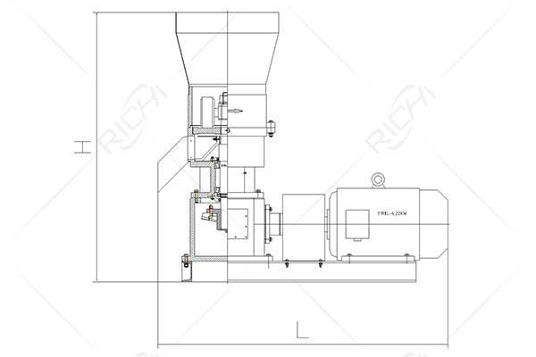 Small Feed Pellet Mill Export